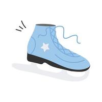 Get your hold on amazing icon of skating shoe vector