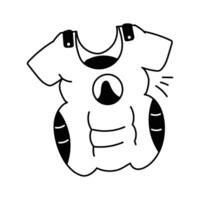 Check out this premium icon of a hockey player chest guard jacket vector