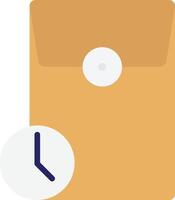 Time Clock Schedule vector