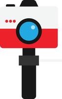 Camera Tripod Device vector