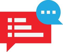 Comment Chat Message vector