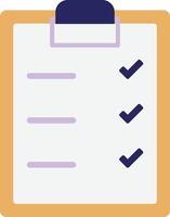 Checklist Document Clipboard vector
