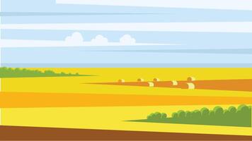wild west farming field background design illustration vector