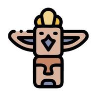 A cartoon character with a hat on its head vector