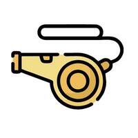 A yellow and black smoke machine icon on a white background vector