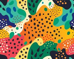 Graffiti pop art background on the wall abstract colorfull pattern vector