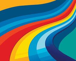 Graffiti pop art background on the wall abstract colorfull pattern vector