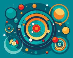 Graffiti pop art background on the wall abstract colorfull pattern vector
