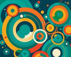Graffiti pop art background on the wall abstract colorfull pattern vector