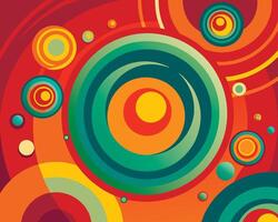 Graffiti pop art background on the wall abstract colorfull pattern vector