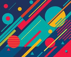 Graffiti pop art background on the wall abstract colorfull pattern vector