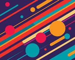 Graffiti pop art background on the wall abstract colorfull pattern vector