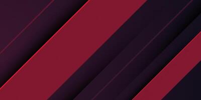 Abstract geometric futuristic background with diagonal dark red gradient frame background design. Overlap red line pattern. vector