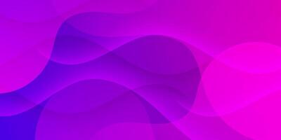 Abstract 3D colorful purple background overlap wave design with shadow effect decoration. Minimal modern graphic design element papercut style concept for web banner, flyer, and other. vector