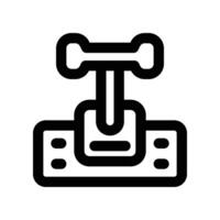control level icon. line icon for your website, mobile, presentation, and logo design. vector