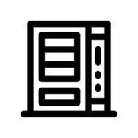 vending machine icon. line icon for your website, mobile, presentation, and logo design. vector