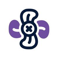 turbine icon. dual tone icon for your website, mobile, presentation, and logo design. vector