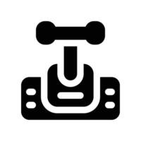 control level icon. glyph icon for your website, mobile, presentation, and logo design. vector