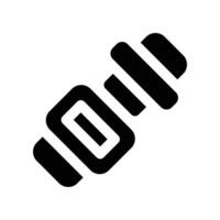 safety belt icon. glyph icon for your website, mobile, presentation, and logo design. vector