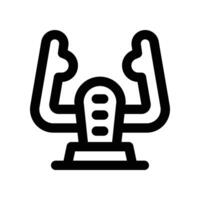 steering icon. line icon for your website, mobile, presentation, and logo design. vector