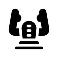 steering icon. glyph icon for your website, mobile, presentation, and logo design. vector