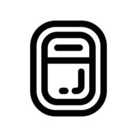window icon. line icon for your website, mobile, presentation, and logo design. vector
