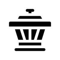 control tower icon. glyph icon for your website, mobile, presentation, and logo design. vector