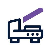 scanner icon. dual tone icon for your website, mobile, presentation, and logo design. vector