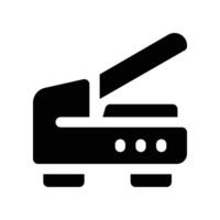 scanner icon. glyph icon for your website, mobile, presentation, and logo design. vector