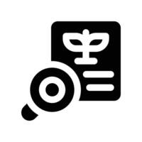 prescribe icon. glyph icon for your website, mobile, presentation, and logo design. vector
