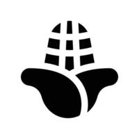 corn icon. glyph icon for your website, mobile, presentation, and logo design. vector