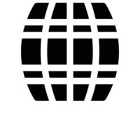 barrel icon. glyph icon for your website, mobile, presentation, and logo design. vector