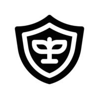 shield icon. glyph icon for your website, mobile, presentation, and logo design. vector