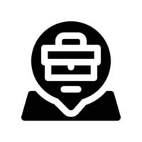 placeholder icon. glyph icon for your website, mobile, presentation, and logo design. vector