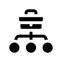 hierarchy icon. glyph icon for your website, mobile, presentation, and logo design. vector