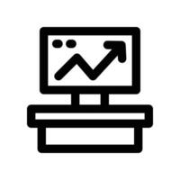workspace icon. line icon for your website, mobile, presentation, and logo design. vector