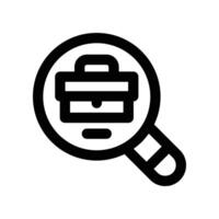 searching icon. line icon for your website, mobile, presentation, and logo design. vector