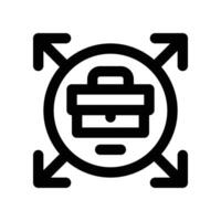 develop icon. line icon for your website, mobile, presentation, and logo design. vector