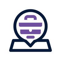placeholder icon. dual tone icon for your website, mobile, presentation, and logo design. vector