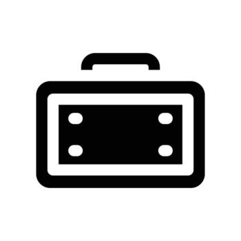 tech service icon. glyph icon for your website, mobile, presentation, and logo design. vector