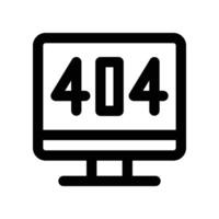 error icon. line icon for your website, mobile, presentation, and logo design. vector