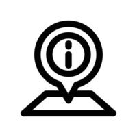 placeholder icon. line icon for your website, mobile, presentation, and logo design. vector