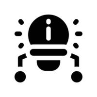 solution icon. glyph icon for your website, mobile, presentation, and logo design. vector