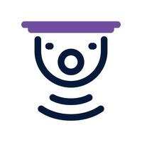 cctv icon. dual tone icon for your website, mobile, presentation, and logo design. vector