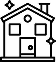 House Line Icon vector