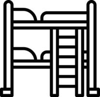 Bunk Line Icon vector
