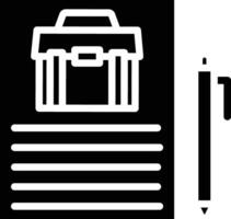 Applicants Glyph Icon vector