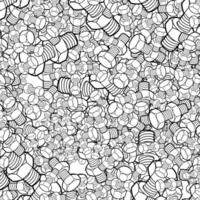 bolts and nuts pattern background . illustration vector