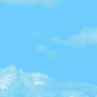 Sky background with clouds. illustration. Blue sky with clouds. vector
