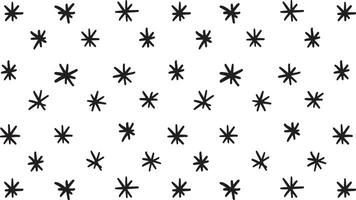 This minimalist black and white star pattern is perfect for any project. vector